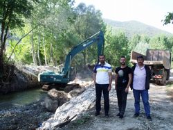Göynük Suyu Deresinde Islah Çalışmaları Yapılıyor