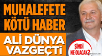 Ali Dünya Vazgeçti