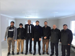 Kaymakam ve Belediye Başkanı Kar Temizleme Çalışmalarında