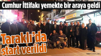 Cumhur İttifakı Taraklı’da Seçim Startını verdi