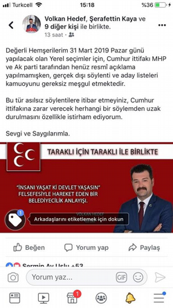 Hedef: Dedikodulara İtibar Edilmemeli