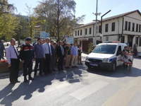 Yayalar için Taraklı’da da Nöbet tutuldu