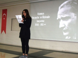 TARAKLI'DA ATATÜRK'Ü ANMA ETKİNLİĞİNE YOĞUN İLGİ