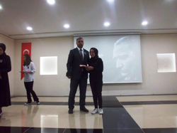 TARAKLI'DA ATATÜRK'Ü ANMA ETKİNLİĞİNE YOĞUN İLGİ