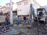 Ve... Santral Sokak'da Çalışma Başladı