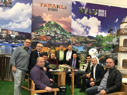 Taraklı Heyeti EMİT Fuarının son Gününde Çıkartma yaptı.