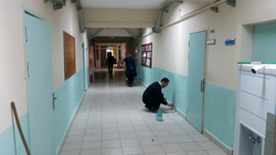 Yarıyıl Tatilinde Okullarda Boya Badana Yapıldı