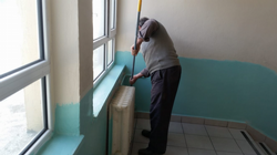 Yarıyıl Tatilinde Okullarda Boya Badana Yapıldı