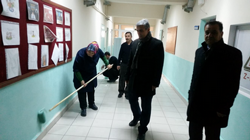 Yarıyıl Tatilinde Okullarda Boya Badana Yapıldı