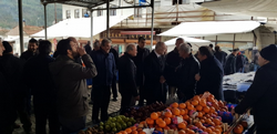 Esnafları Gezdi