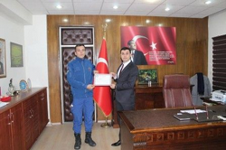 Kaymakam Dağlı Başarı Belgesiyle Ödüllendirdi
