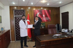 Kaymakam Dağlı Başarı Belgesiyle Ödüllendirdi