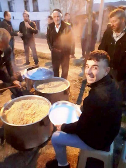 Hacıyakup Bayır Mahallesi’n de Hayır Pilavı Dağıtıldı