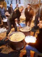 Hacıyakup Bayır Mahallesi’n de Hayır Pilavı Dağıtıldı