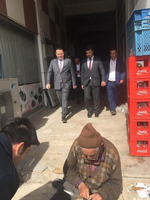 MHP Taraklı Belediye Başkan Adayı İbrahim Pilavcı İlçe merkezinde çalışmalarda bulundu