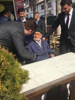 MHP Taraklı Belediye Başkan Adayı İbrahim Pilavcı İlçe merkezinde çalışmalarda bulundu