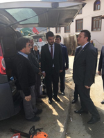 MHP Taraklı Belediye Başkan Adayı İbrahim Pilavcı İlçe merkezinde çalışmalarda bulundu