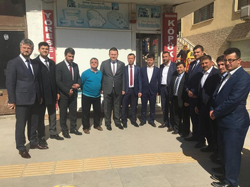 MHP Taraklı Belediye Başkan Adayı İbrahim Pilavcı İlçe merkezinde çalışmalarda bulundu