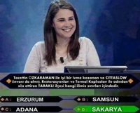 Yarışma Sorusu