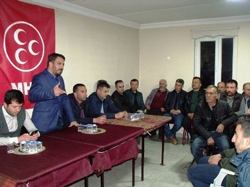 Pilavcı'ya İçdedeler Mahallesi Gençleri'n den Meşaleli Karşılama