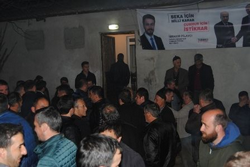 Pilavcı'ya İçdedeler Mahallesi Gençleri'n den Meşaleli Karşılama
