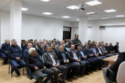 TARAKLI KAYMAKAMI OKAN DAĞLI MUHTAR ADAYLARIYLA TOPLANTI YAPTI