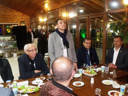 Muhtarlar Derneği’n den Veda Yemeği