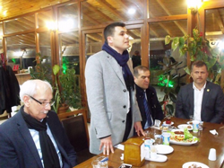 Muhtarlar Derneği’n den Veda Yemeği