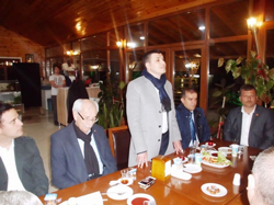 Muhtarlar Derneği’n den Veda Yemeği