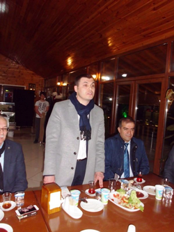 Muhtarlar Derneği’n den Veda Yemeği