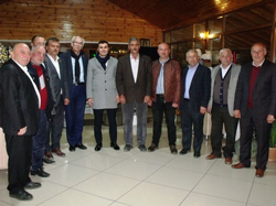 Muhtarlar Derneği’n den Veda Yemeği