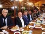 Muhtarlar Derneği’n den Veda Yemeği