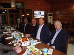Muhtarlar Derneği’n den Veda Yemeği