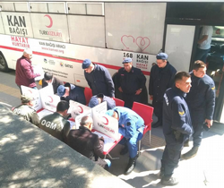 TARAKLI'DA ''KAN BAĞIŞ ETKİNLİĞİ''NE DESTEK VE İLGİ YOĞUNDU