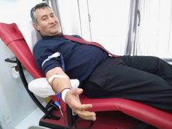 TARAKLI'DA ''KAN BAĞIŞ ETKİNLİĞİ''NE DESTEK VE İLGİ YOĞUNDU