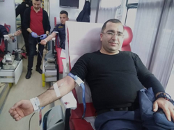 TARAKLI'DA ''KAN BAĞIŞ ETKİNLİĞİ''NE DESTEK VE İLGİ YOĞUNDU