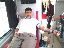 TARAKLI'DA ''KAN BAĞIŞ ETKİNLİĞİ''NE DESTEK VE İLGİ YOĞUNDU
