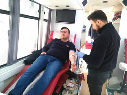 TARAKLI'DA ''KAN BAĞIŞ ETKİNLİĞİ''NE DESTEK VE İLGİ YOĞUNDU