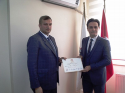 Belediye Başkanı İbrahim Pilavcı Mazbatasını AldıKazım ERKARA-Mec Ü