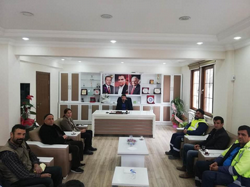 TARAKLI BELEDİYE BAŞKANI İBRAHİM PİLAVCI’ya ZİYARETLER SÜRÜYOR