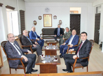 Dr Yasin Yıldız Kaymakam Okan Dağlı’yı Ziyaret Etti.