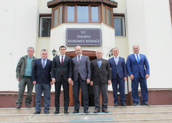Dr Yasin Yıldız Kaymakam Okan Dağlı’yı Ziyaret Etti.