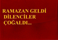 Ramazan Geldi Dilenciler Çoğaldı.