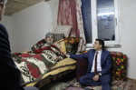 Kaymakam Okan Dağlı Yaşlı Çiftin evinde İftar Yaptı