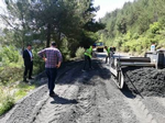 Aksu Madenler Mahallesi Yolu Asfaltlanıyor