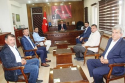 Kaymakam Abdullah Kurt’a Hayırlı Olsun Ziyareti.