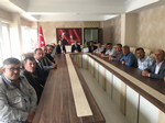 Muhtarlar’dan Kaymakam Abdullah Kurt’a Ziyaret