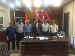 Taraklı Yerel Kültür Derneğinden, Kaymakam'a ziyaret