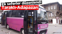 Taraklı –Adapazarı Arasında Ulaşımda Ek Seferler