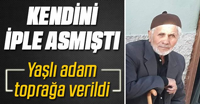 Toprağa verildi